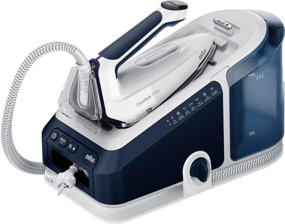 Hekur Braun CareStyle 7 Pro IS 7282 BL, Blu, Bardhë