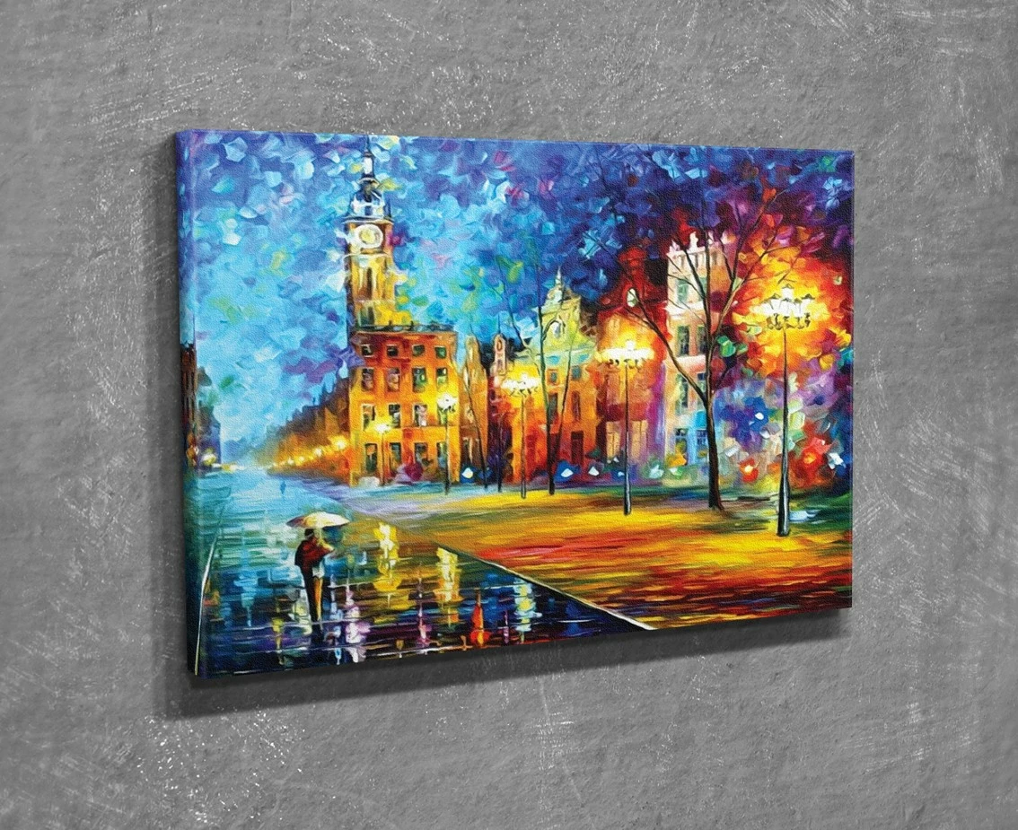 Pikturë dekorative në kanavacë, Wallity DC313, shumëngjyrëshe, 30x40cm