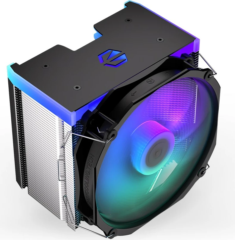 Ftohës procesori Endorfy Fortis 5 ARGB, 14 cm, ARGB, për socket Intel/AMD