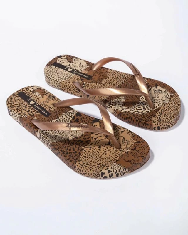 Papuqe për femra Ipanema, kafe