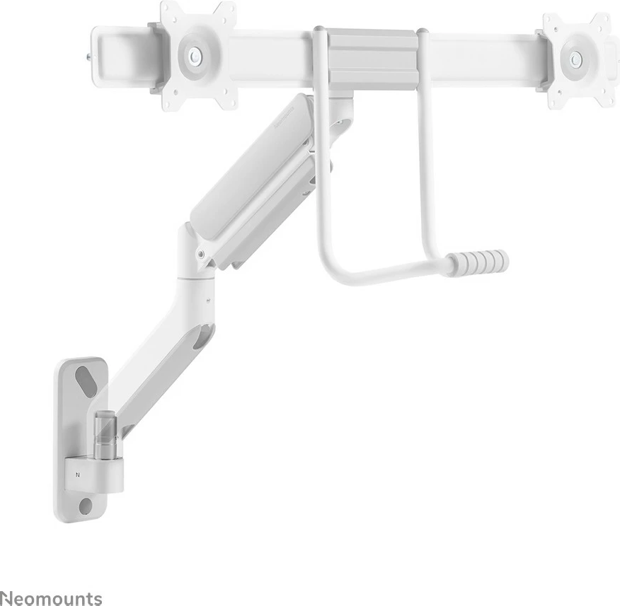 Adapter muri për krah monitori Neomounts AWL75-450WH, alumin, i bardhë