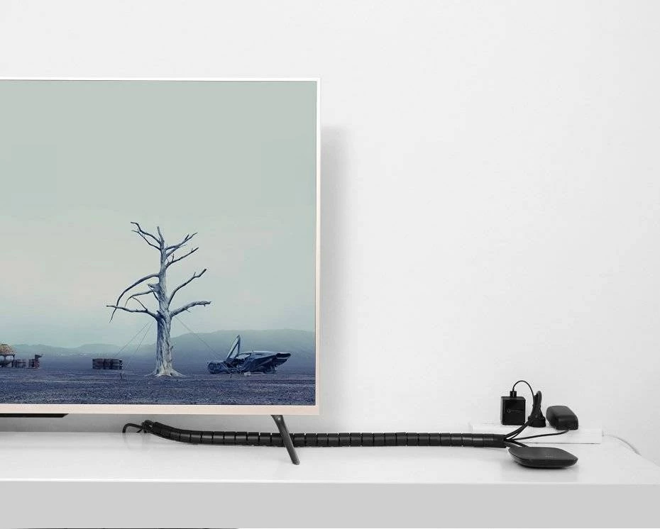 Mbështjellës kabllosh UGREEN LP121, 1.5 m, 25 mm, zi