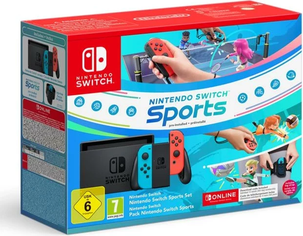 Konsolë Nintendo Switch 1.1 Neon Blue/Neon Red