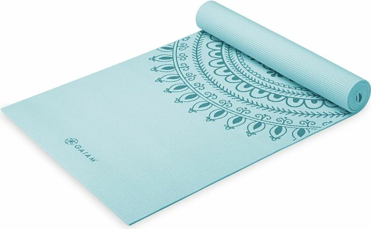 Tapet Yoga MARRAKESH 6mm për Meshkuj dhe Femra, Ngjyrë e Gjelbër