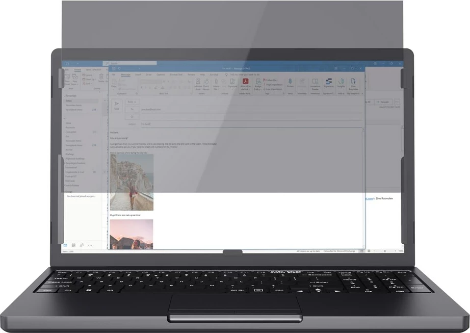 Filter privatësie për ekran Trust Primo Frameless 15.6