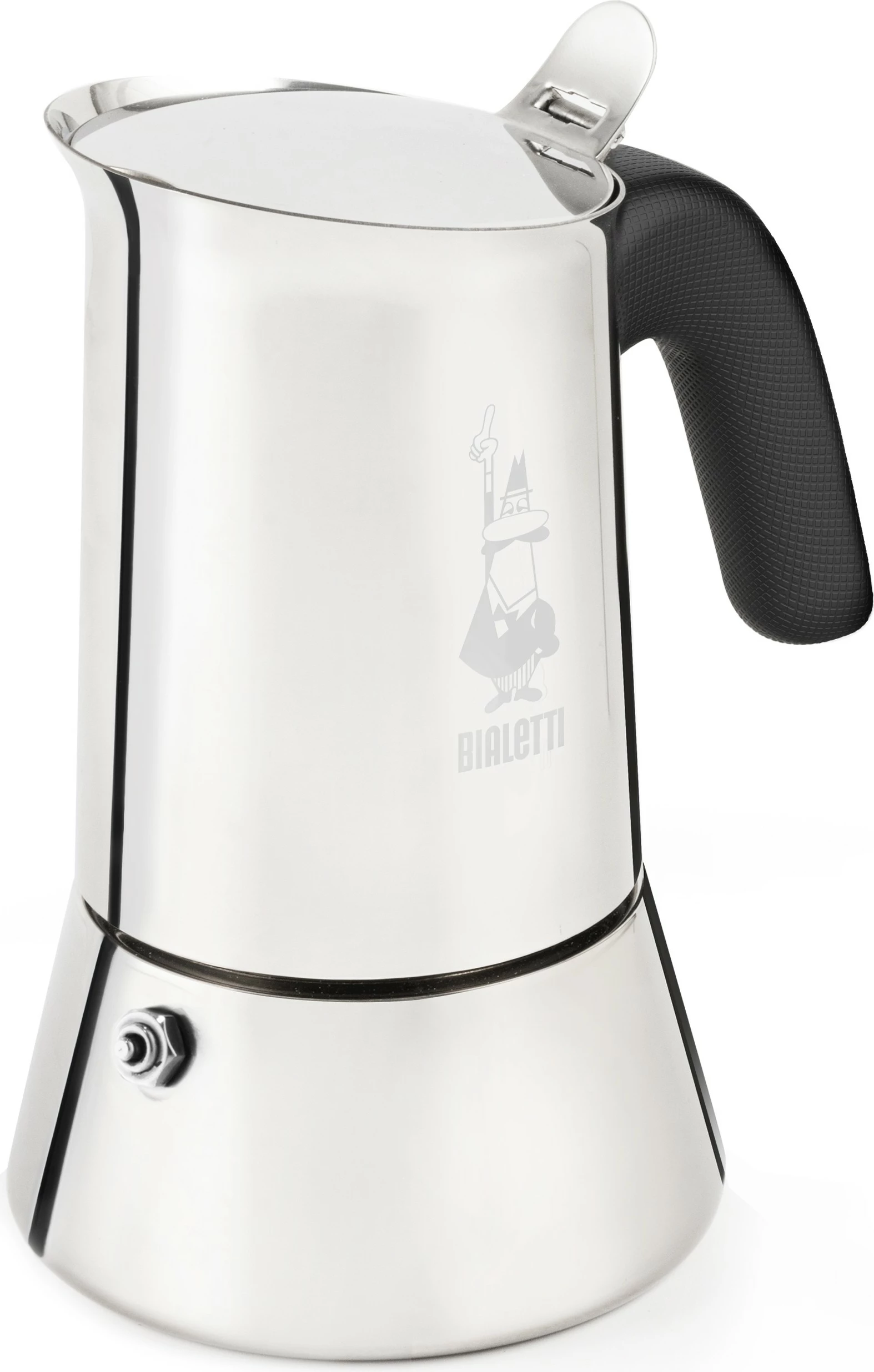 Moka pot Bialetti Venus box 6 filxhanë, 0.3L, çelik inox, argjend