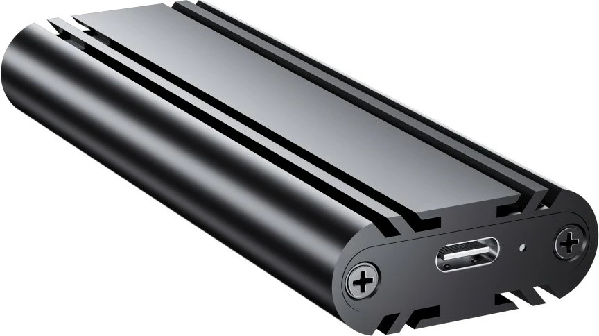 Kasë iBOX HD-07 për SSD M.2 NVMe, USB 3.2, Alumini, E zezë
