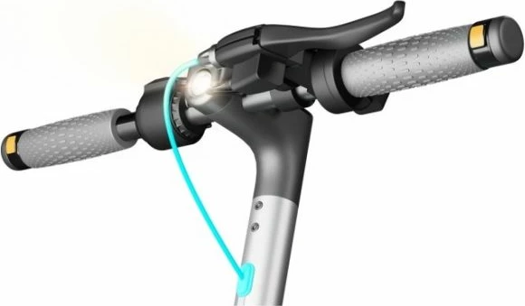 Skuter elektrik Yakimasport, gri dhe turkeze