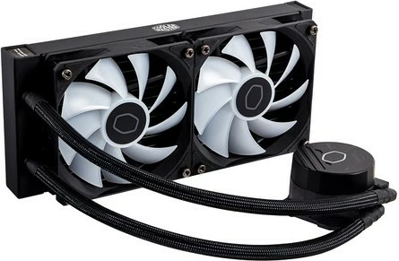 Kasë ftohje me ujë Cooler Master MasterLiquid 240L Core ARGB, 2x120mm, për CPU, me drita ARGB