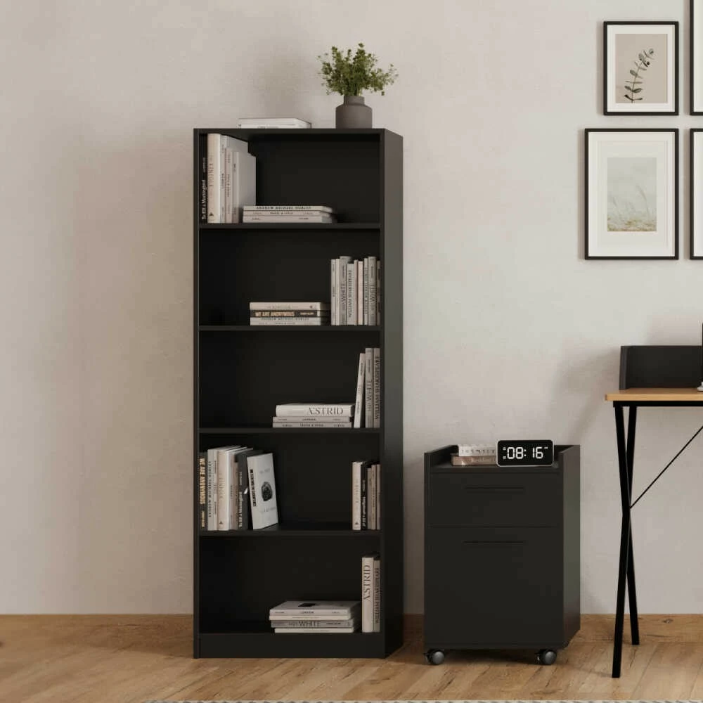 Raft librash Hanah Home, Ktp-150-Aa-1, antracit