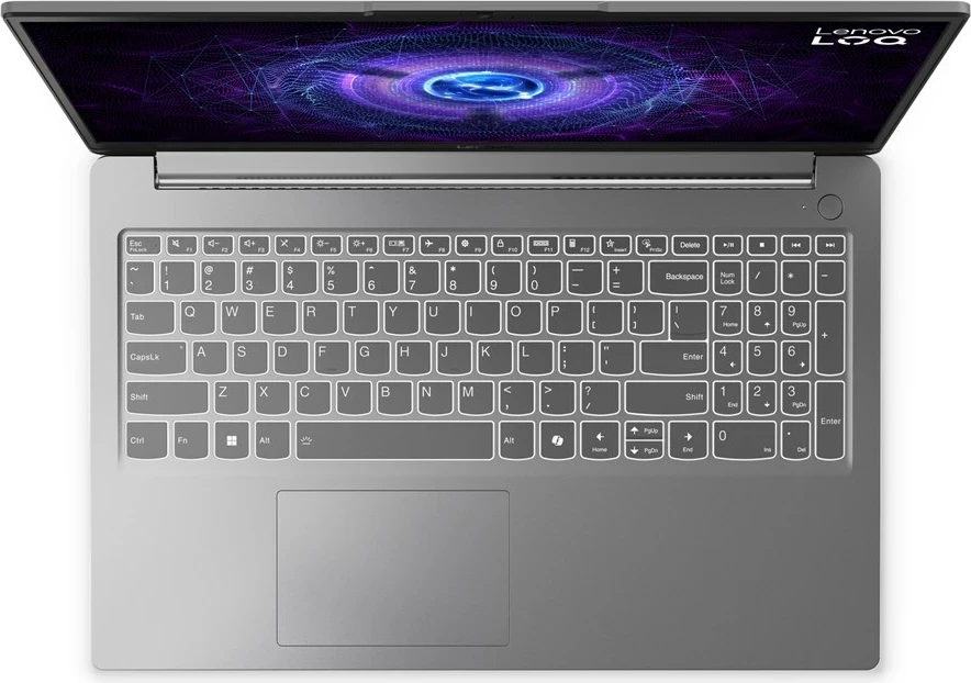 Laptop Lenovo LOQ 15IAX9E, 15.6", Intel Core i5 i5-12450HX, 16 GB RAM, 512 GB SSD, NVIDIA RTX 2050, Gri