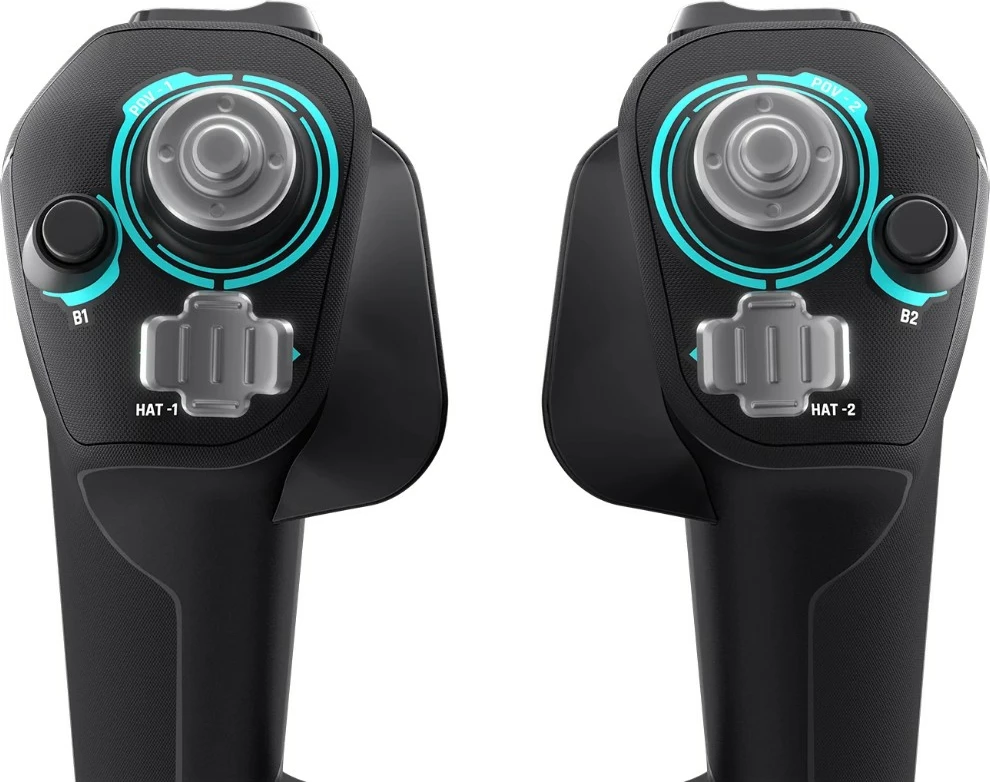 Sistem kontrolli fluturimi Turtle Beach VelocityOne Flight, USB, për PC dhe Xbox, i zi