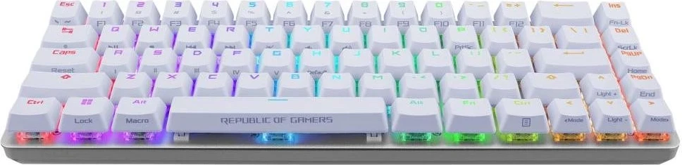 Tastierë mekanike Asus ROG Falchion Ace, e bardhë 