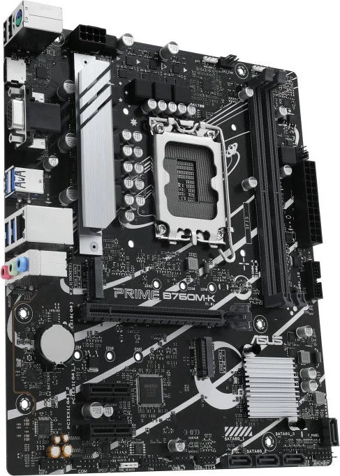 Pllakë amë ASUS PRIME B760M-K, Intel, LGA 1700, DDR5, 96 GB