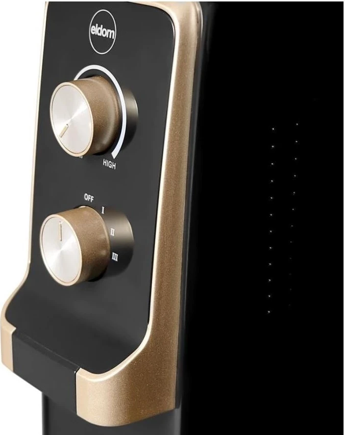 Ngrohës me vaj Eldom HO110, ngjyrë e zezë