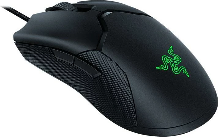 Maus Razer Viper 8KHz RZ01-03580100-R3M1 (RZ0103580100R3M1), 8000 Hz polling, optik switch gjenerata e dytë, me kabllo, i dyanshëm, i zi