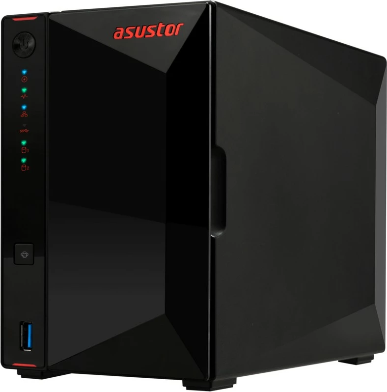NAS Asustor AS5402T, Intel Celeron N5105, 4 GB DDR4, 0 TB, e zezë