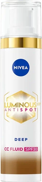 CC kremë për femra Nivea Luminous630 kundër njollave 03 Deep, 40ml