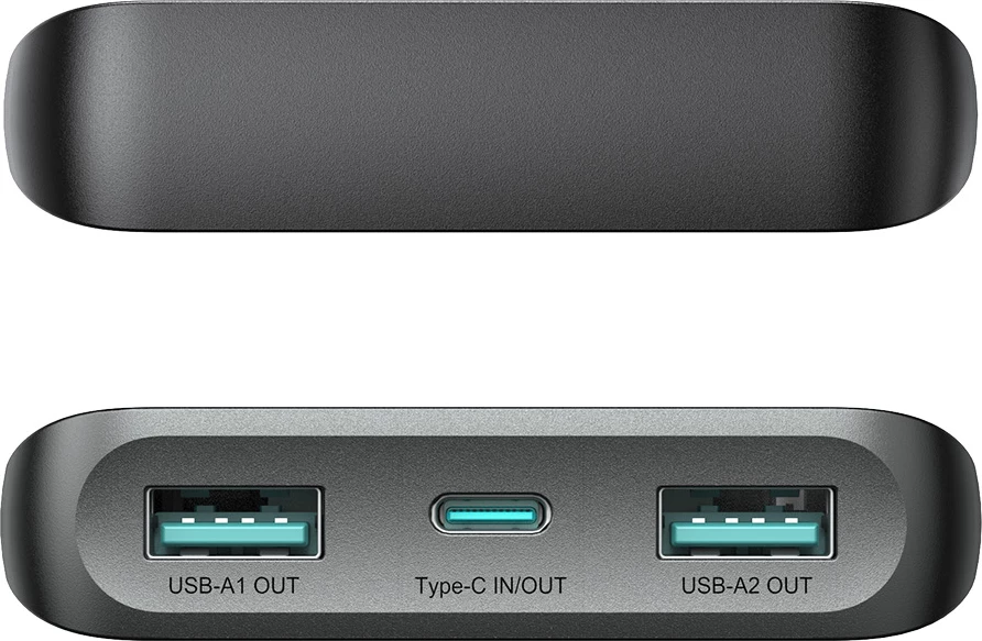 Powerbank Joyroom JR-PBF20, 10000mAh, 25W, me ekran, e zezë