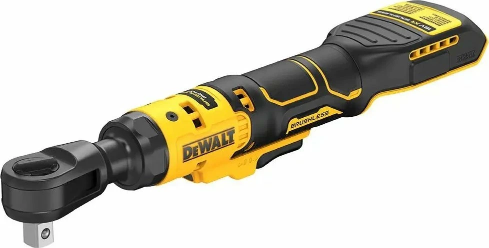 Çelës rachete me bateri DeWALT DCF512N 18V XR, 1/2\", 95Nm, brushless, verdhë/zi, BODY (pa bateri/karikues)