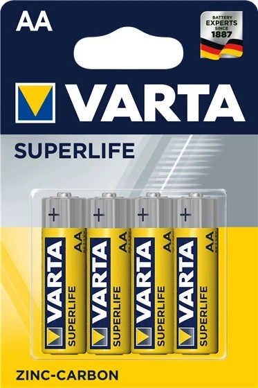 Bateri Varta Superlife AA, hiri