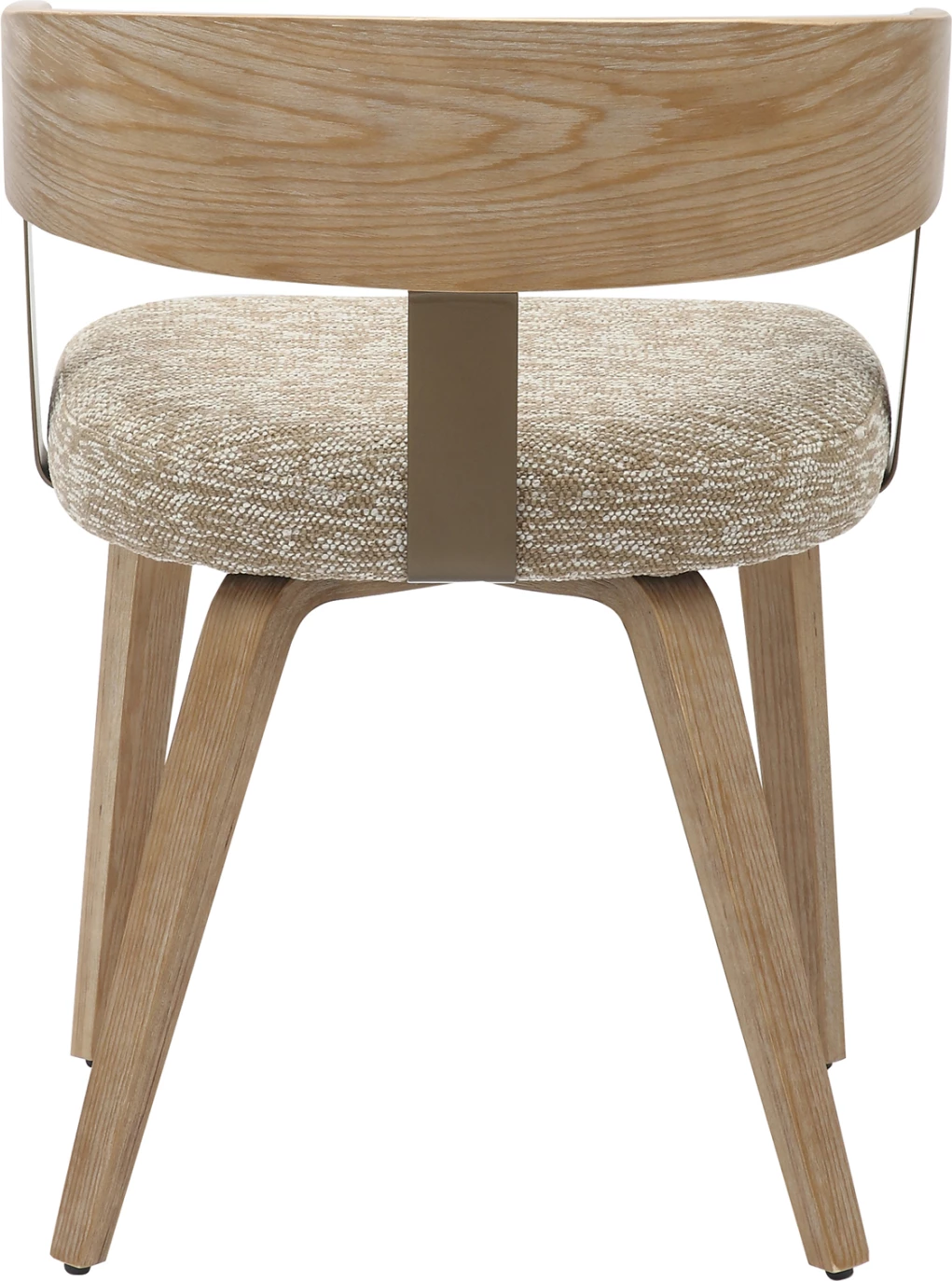 Karrige për ngrënie GALLEY FH9981.01, kornizë dhe këmbë prej druri, pëlhurë bezhë, 55,5x53,5x70H cm, set prej 2 copë