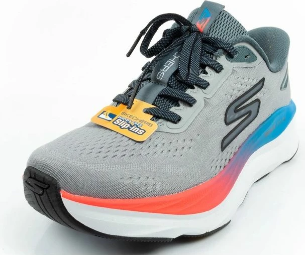Atlete për meshkuj Skechers Max Run Slip-Ins, gri
