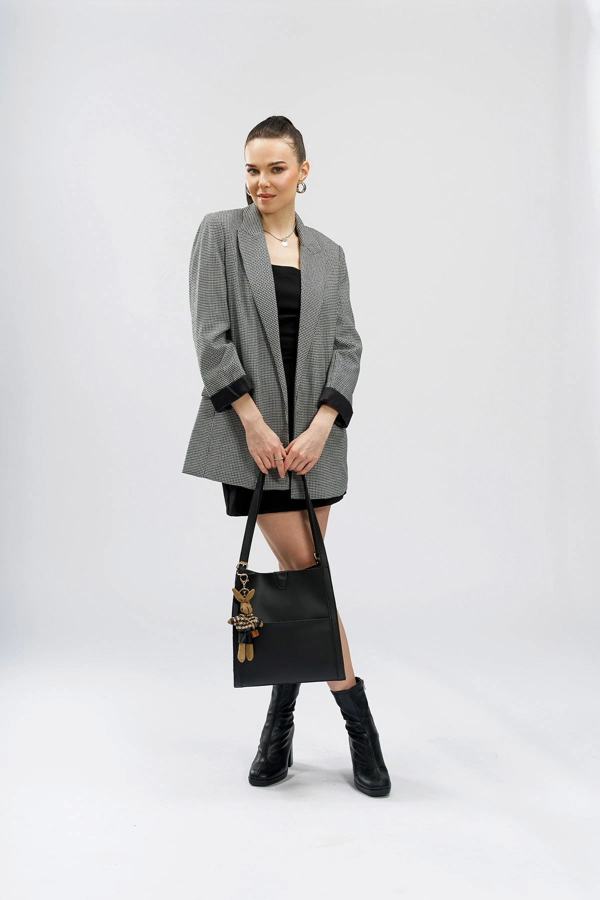 Torba Tote Lucky Bees, 352, e zezë