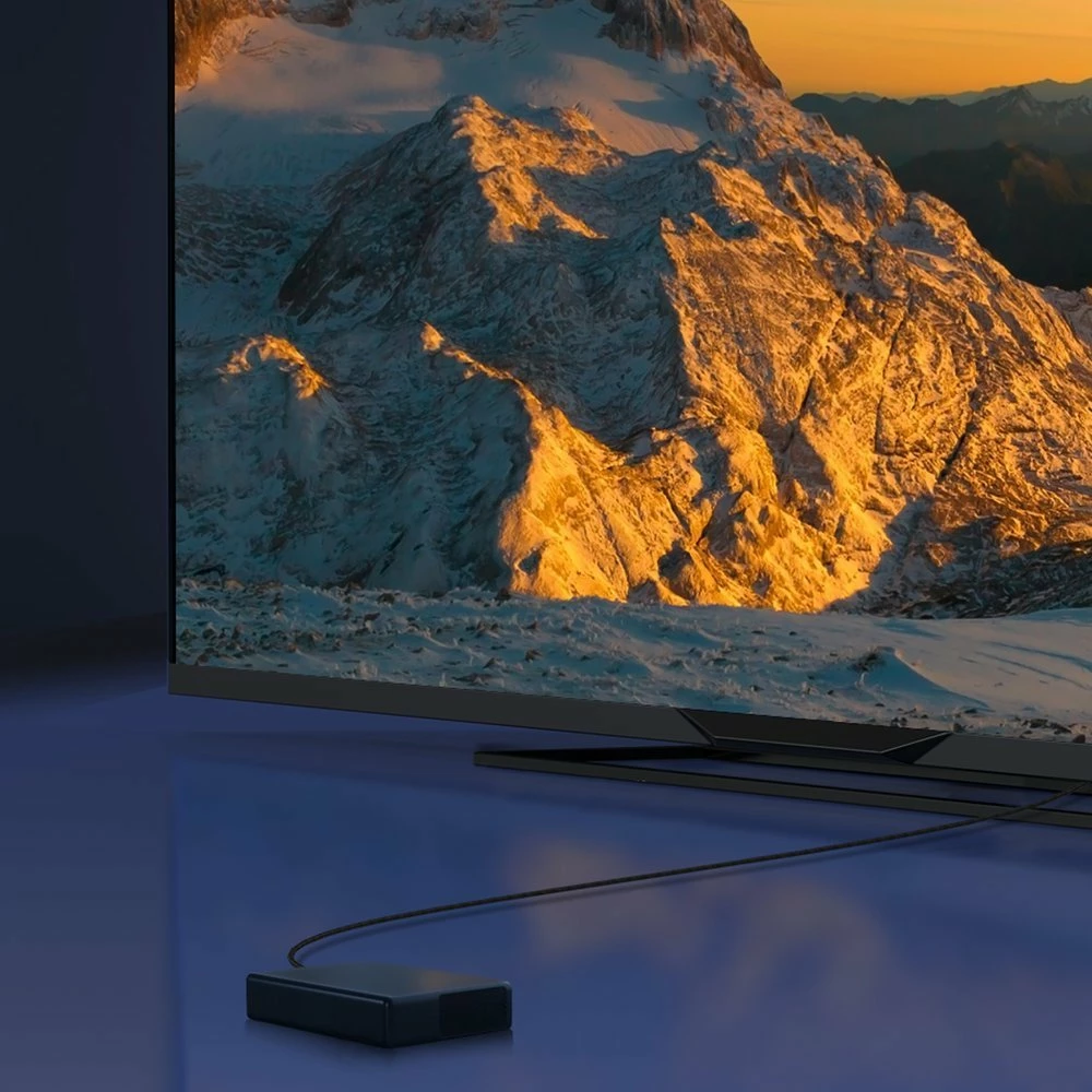 Kabllo HDMI Baseus CAKGQ-L01, 3m, 8K, 48Gbps, e zezë