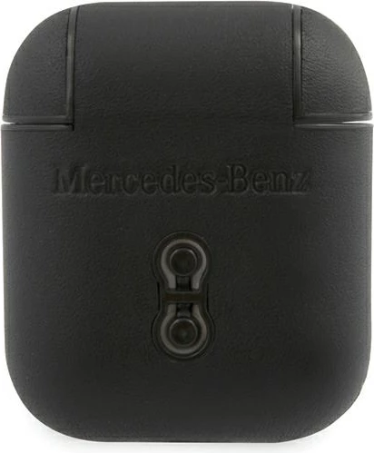 Mbështjellës Mercedes Electronic Line për AirPods 1/2, i zi
