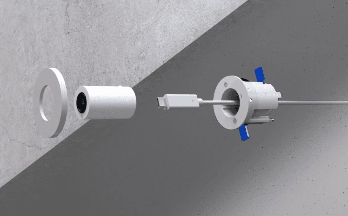 Lentë Ubiquiti AI Theta Professional, e bardhë