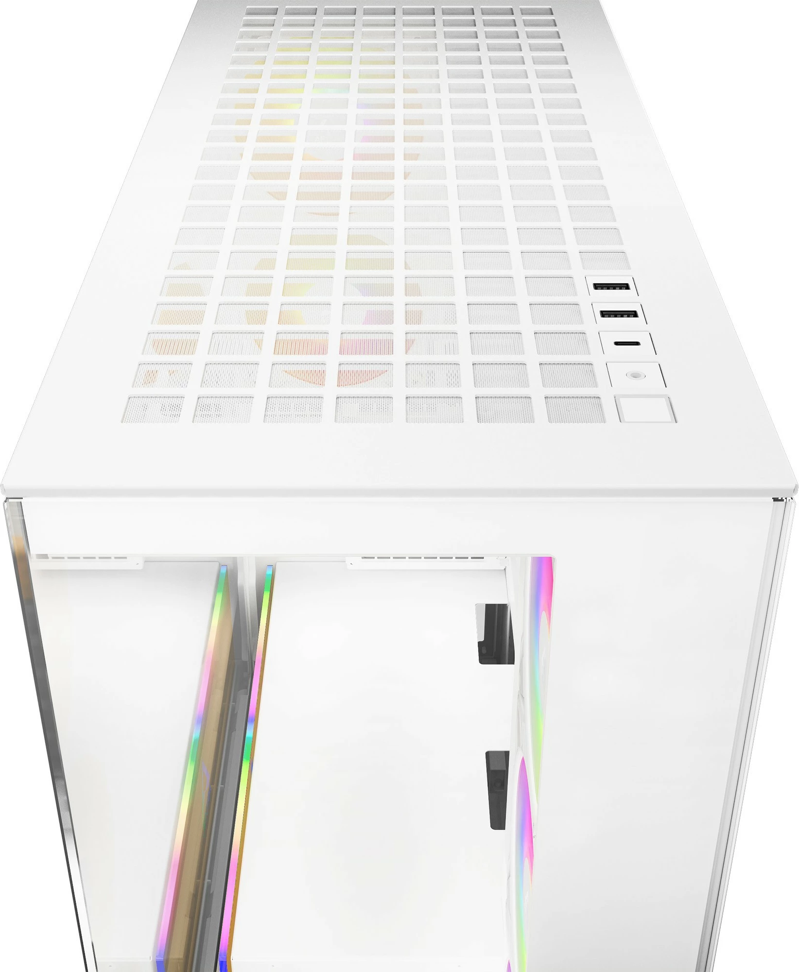 Kasë ARCTIC Xtender, Midi Tower, xham i temperuar, RGB, e bardhë