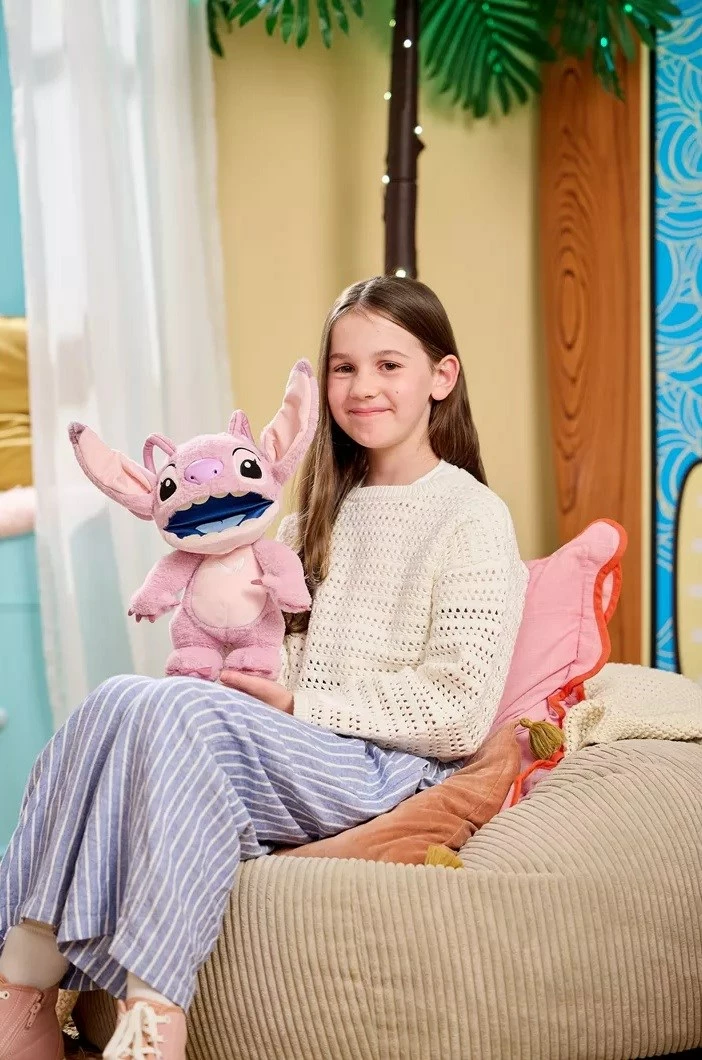 Kukull interaktive Wow Stuff Disney Real FX Chatty Angel, rozë