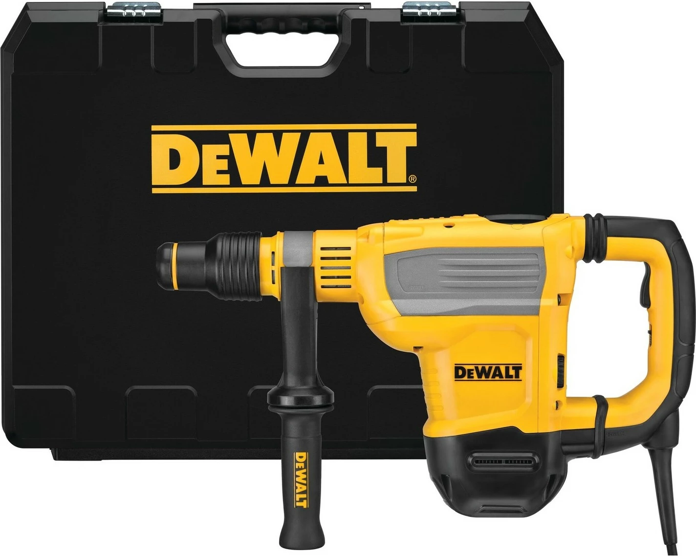 Çekiç elektrik DeWALT D25614K-QS, SDS Max, 4.5 cm, 10.5 J, zi/verdhë