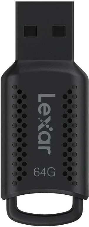 USB Lexar JumpDrive V400 64GB, USB 3.0, e zezë
