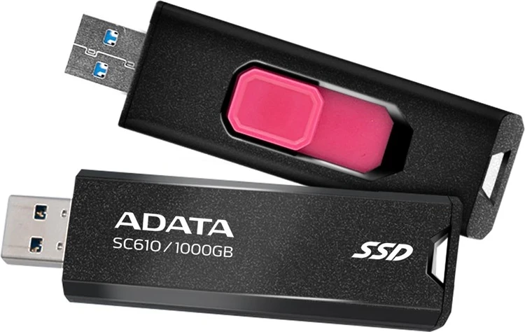 USB Flash ADATA SC610, 1 TB, USB Type-A 3.2 Gen 2, e zi