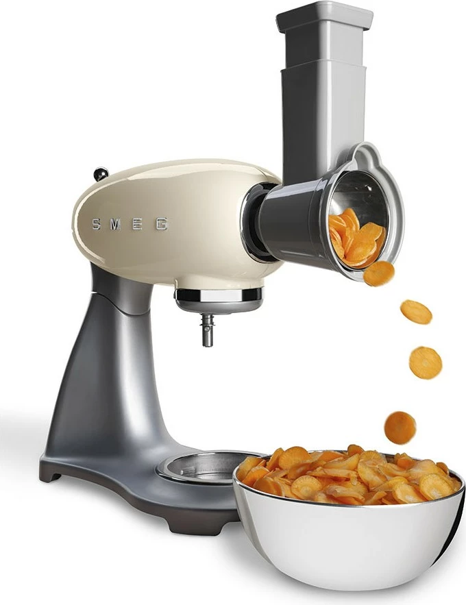 Set për prerje perimesh smeg SMSG01, për SMF01/02/03/13, inox, gri