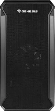 Kasë Genesis Irid 503 V2, Micro Tower, NPC-1558, me xham të temperuar, e zezë