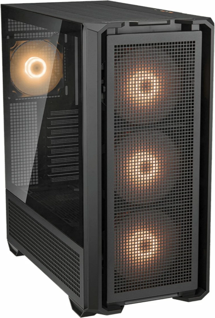 Kasë Cougar MX600 ARGB midi tower, e zezë