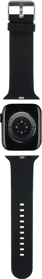 Rrip për Apple Watch Karl Lagerfeld 3D Rubber Choupette Head, silikon, i zi