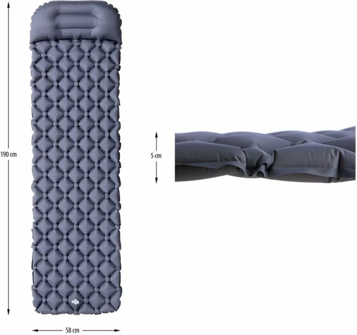 Dyshek kampingu Nils Extreme, gri