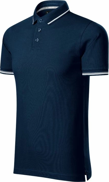 Maicë polo Malfini për meshkuj, ngjyrë blu marine