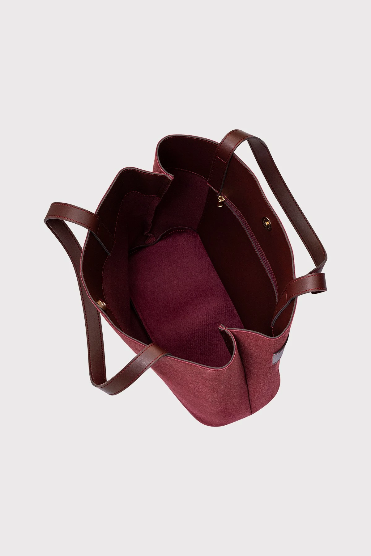 Çantë krahu, ngjyrë e kuqe e thellë, Zoozie Bags Palermo