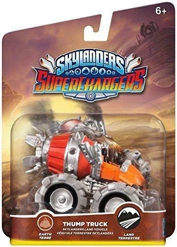 Aksesor për lojë Skylanders SuperChargers Thump Truck, Black, Grey, Orange, Red