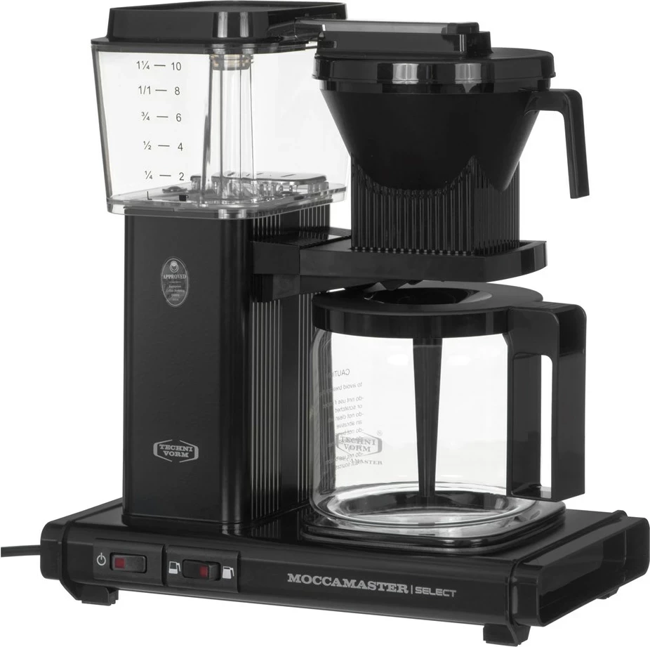 Aparat për kafe Moccamaster KBG, 1.25L, i zi 