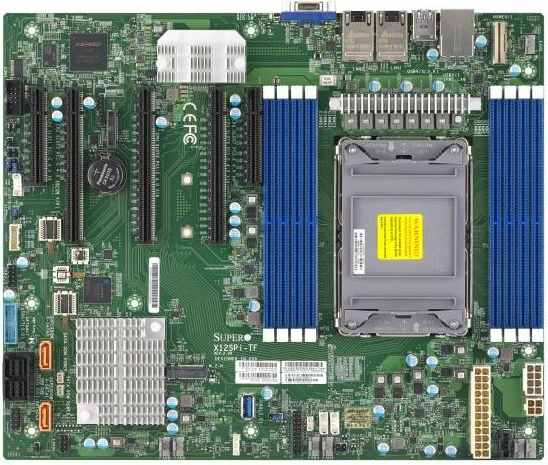 Pllakë amë Supermicro MBD-X12SPI-TF, Intel, DDR4-SDRAM, 2 TB, DIMM, 1.2 V, 3200 MHz