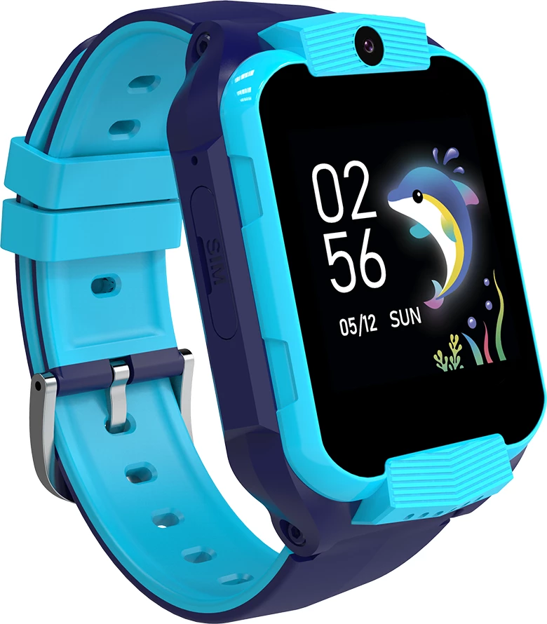 Smartwatch CANYON Cindy KW-41 4G me kamerë, muzikë, ekran 1.69", Nano-SIM, 512 MB, blu