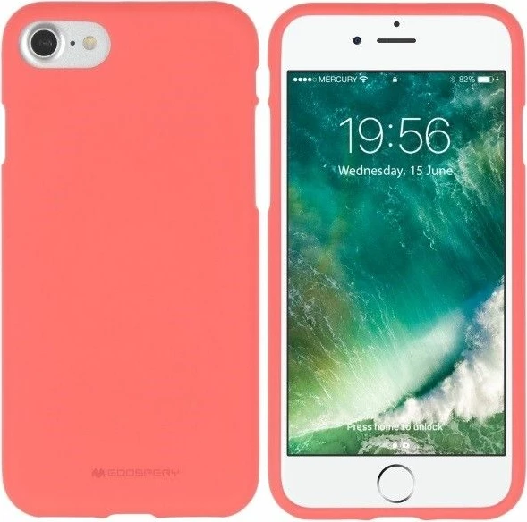 Mbështjellës Mercury Goospery Soft Feeling Mer03113 për Samsung Galaxy S9 G960, TPU, rozë