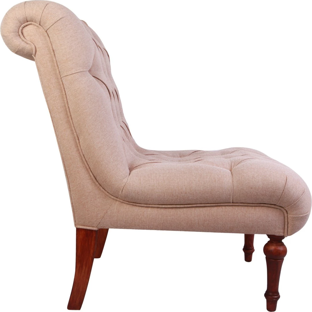 Karrige wing Atelier del Sofa, San Jose, ngjyrë kafe e qumështit