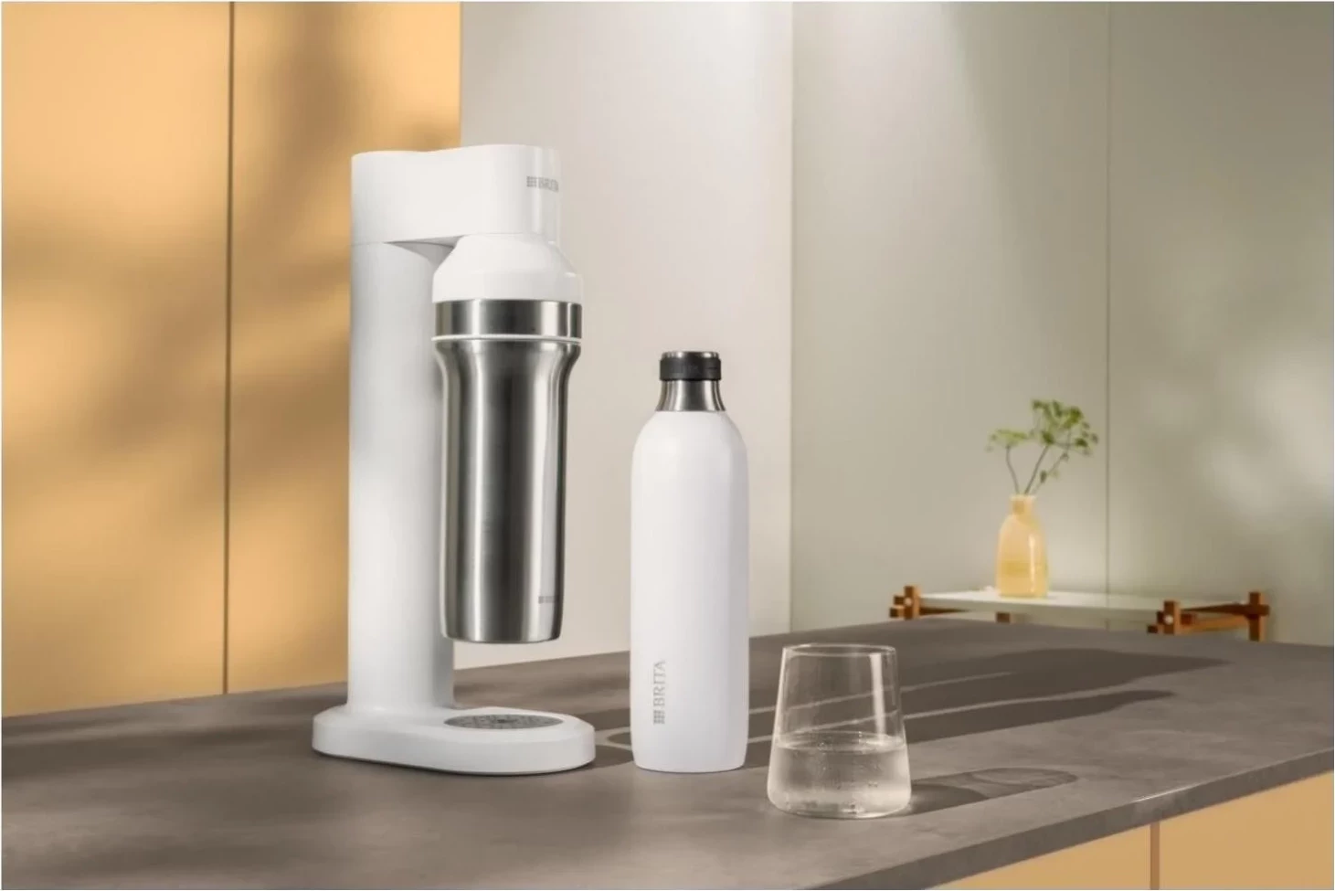 Shishe Brita SodaTrio 0.65 L, e bardhë